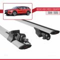 Volvo V60 II Cross Country 2019 ve Sonrası ile Uyumlu HOOK Model Ara Atkı Tavan Barı Gri 2 Adet