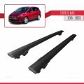 Ford S-Max 2 (CD539) 2015-2023 Arası ile Uyumlu HOOK Model Ara Atkı Tavan Barı Siyah 2 Adet