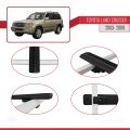 Toyota Land Cruiser (J100) 2003-2007 Arası ile Uyumlu BASIC Model Ara Atkı Tavan Barı Siyah 2 Adet