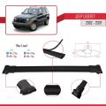 Jeep Liberty 2002-2007 Arası ile Uyumlu FLY Model Ara Atkı Tavan Barı Siyah 3 Adet