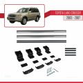 Toyota Land Cruiser (J100) 2003-2007 Arası ile Uyumlu BASIC Model Ara Atkı Tavan Barı Gri 2 Adet