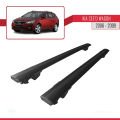 Kia Ceed (ED) SW Pre-Facelift 2006-2009 Arası ile Uyumlu HOOK Model Ara Atkı Tavan Barı Siyah 2 Adet
