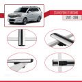 Ssangyong Turismo 2012-2019 Arası ile Uyumlu BASIC Model Ara Atkı Tavan Barı Gri 3 Adet