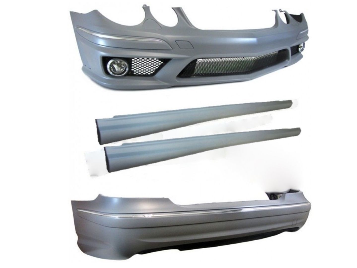 Mercedes W211 E Serisi (2007-2009) Arası Uyumlu E63 Body Kit
