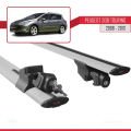 Peugeot 308 (T7) SW 2008-2013 Arası ile Uyumlu HOOK Model Ara Atkı Tavan Barı Gri 2 Adet