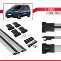 Fiat Doblo 3 2023 ve Sonrası ile Uyumlu FLY Model Ara Atkı Tavan Barı Gri 2 Adet