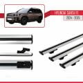 Hyundai Santa Fe 2024-2025 Arası ile Uyumlu BASIC Model Ara Atkı Tavan Barı Gri 3 Adet