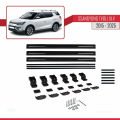 Ssangyong Tivoli XLV 2015-2023 Arası ile Uyumlu BASIC Model Ara Atkı Tavan Barı Siyah 3 Adet