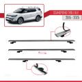 Ssangyong Tivoli XLV 2015-2023 Arası ile Uyumlu BASIC Model Ara Atkı Tavan Barı Gri 3 Adet