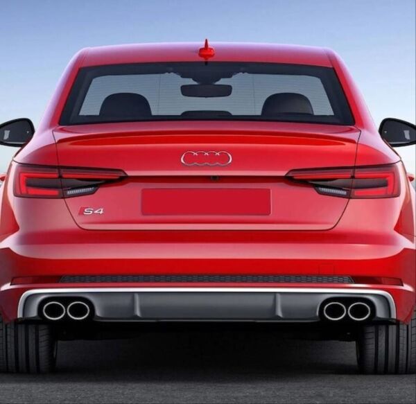 Audi A4 S4 Difüzör ve Egzoz Seti 2016-2019