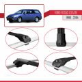 Ford Focus (C170) SW 1998-2004 Arası ile Uyumlu ACE-1 Ara Atkı Tavan Barı Siyah 2 Adet