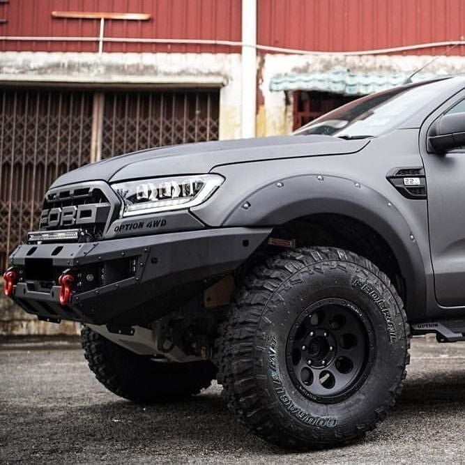 Ford Ranger Uyumlu Yedek Parça 2016 Tamponsuz Çıkıntılı Civatalı Çamurluk Kaplama Dodik