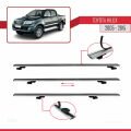 Toyota Hilux 7 (AN30) 2005-2015 Arası ile Uyumlu BASIC Model Ara Atkı Tavan Barı Gri 2 Adet