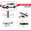 GMC Acadia Denali 2024-2025 Arası ile Uyumlu BASIC Model Ara Atkı Tavan Barı Gri 3 Adet