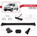Toyota Proace City 2019-2022 Arası ile Uyumlu FLY Model Ara Atkı Tavan Barı Siyah 3 Adet