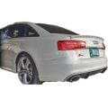 Audi A6 C6 Kasa Uyumlu Yedek Parça Anatomik Spoiler Boyalı
