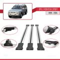 Opel Frontera Sport 2 1999-2004 Arası ile Uyumlu FLY Model Ara Atkı Tavan Barı Gri 3 Adet