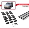 Opel Frontera Sport 2 1999-2004 Arası ile Uyumlu FLY Model Ara Atkı Tavan Barı Gri 3 Adet