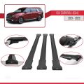 Kia Carnival 4 (KA4) 2021-2023 Arası ile Uyumlu FLY Model Ara Atkı Tavan Barı Siyah 3 Adet