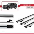 Ford Explorer 2006-2010 Arası ile Uyumlu BASIC Model Ara Atkı Tavan Barı Gri 3 Adet