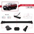 Opel Frontera Sport 1992-1998 Arası ile Uyumlu FLY Model Ara Atkı Tavan Barı Siyah 3 Adet