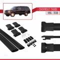 Chevrolet Tahoe 1995-2000 Arası ile Uyumlu FLY Model Ara Atkı Tavan Barı Siyah 2 Adet