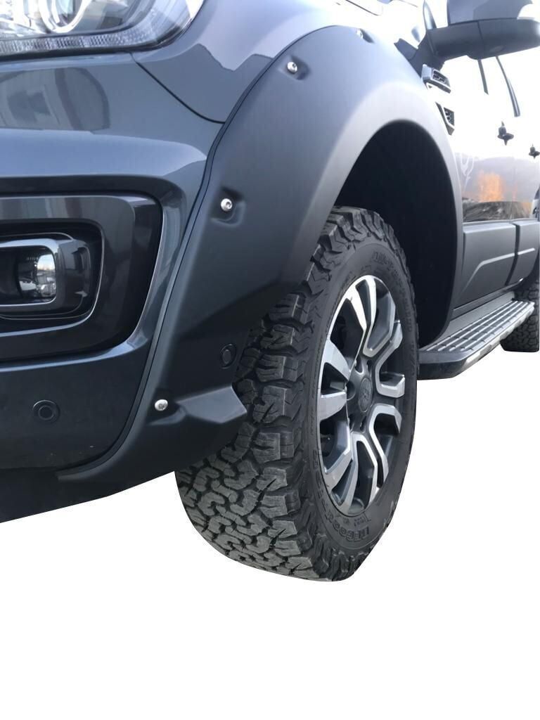 Ford Wildtrack Uyumlu Yedek Parça 2019 Sensörlü Çıkıntılı Civatalı Çamurluk Kaplama Dodik