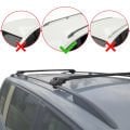 Toyota Corolla Spacio (E110) 1997-2001 Arası ile Uyumlu ACE-1 Ara Atkı Tavan Barı Siyah 2 Adet