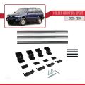 Holden Frontera Sport 2 1999-2004 Arası ile Uyumlu BASIC Model Ara Atkı Tavan Barı Gri 2 Adet