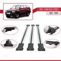 Opel Frontera Sport 1992-1998 Arası ile Uyumlu FLY Model Ara Atkı Tavan Barı Gri 3 Adet