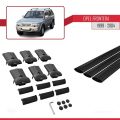 Opel Frontera 2 1999-2004 Arası ile Uyumlu FLY Model Ara Atkı Tavan Barı Siyah 3 Adet