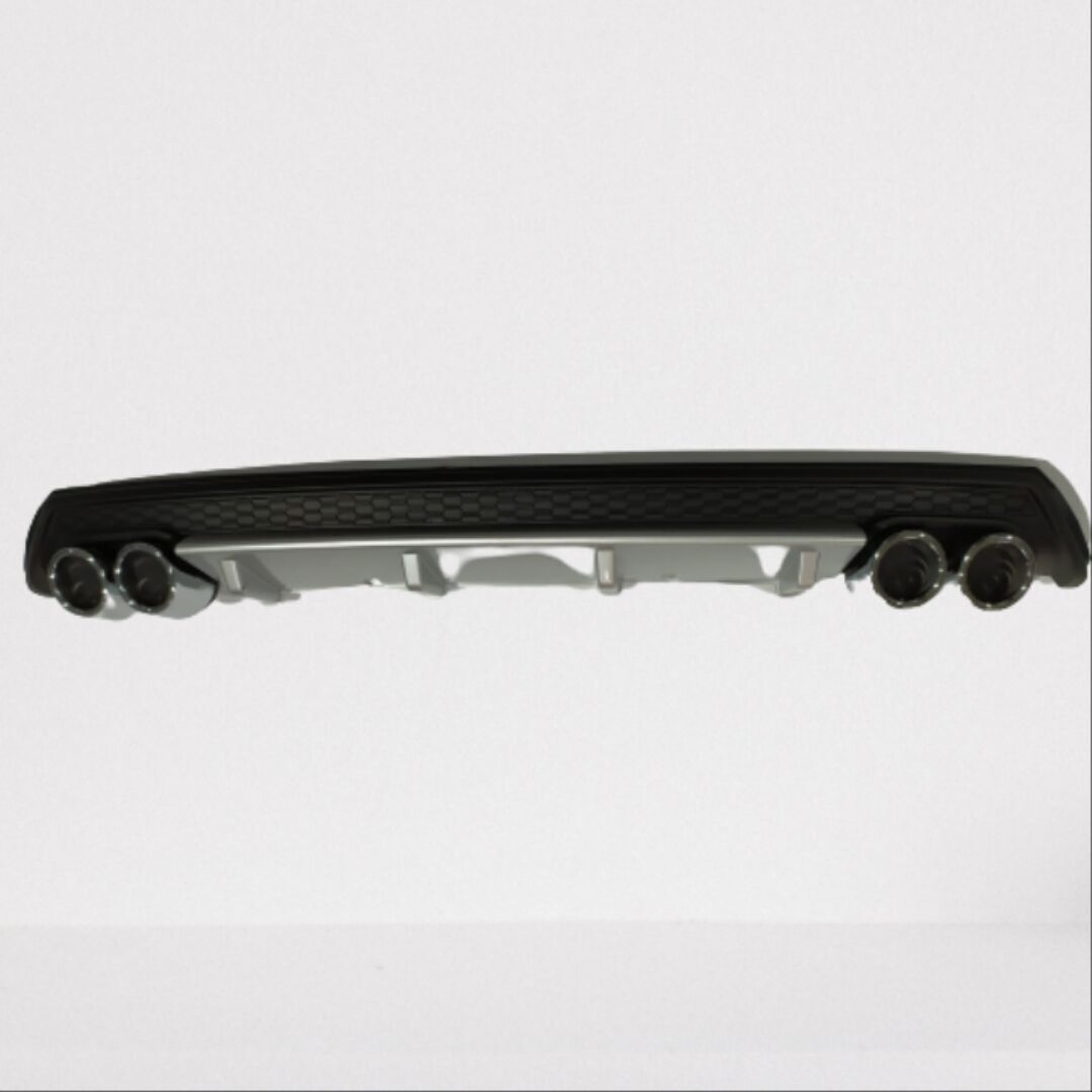 Volkswagen Polo 2014-2018 İçin Uyumlu Yedek Parça  MK5 4 Egzoz Difüzör - Silver