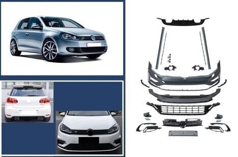 Volkswagen Golf 6 İçin Uyumlu  Golf 7.5 Facelift Bodykit