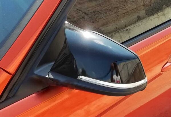 BMW 3 Serisi F30 4 Serisi F32 F36 2012-2018 Piyano Siyah Ayna Kapağı