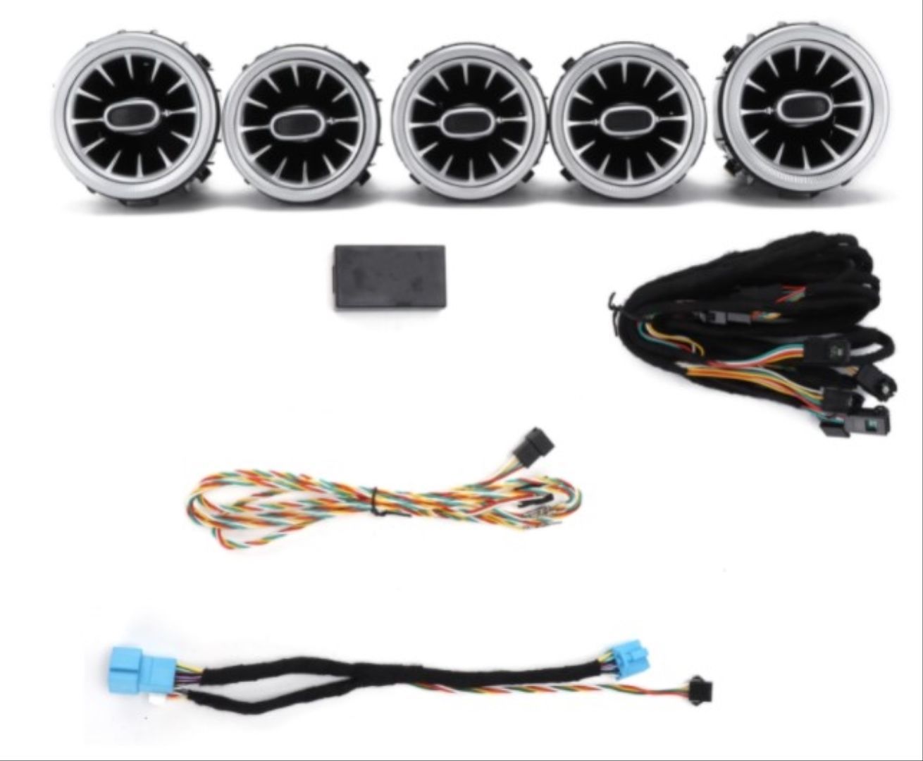 Mercedes W205 C Serisi 2019+ Uyumlu 64 Renk Ön Havalandırma