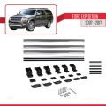 Ford Expedition 2007-2017 Arası ile Uyumlu BASIC Model Ara Atkı Tavan Barı Gri 3 Adet