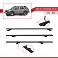 Holden Frontera Sport 1992-1998 Arası ile Uyumlu BASIC Model Ara Atkı Tavan Barı Siyah 2 Adet