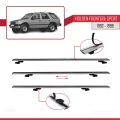 Holden Frontera Sport 1992-1998 Arası ile Uyumlu BASIC Model Ara Atkı Tavan Barı Gri 2 Adet