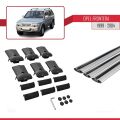 Opel Frontera 2 1999-2004 Arası ile Uyumlu FLY Model Ara Atkı Tavan Barı Gri 3 Adet