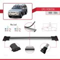 Opel Frontera 2 1999-2004 Arası ile Uyumlu FLY Model Ara Atkı Tavan Barı Gri 3 Adet