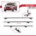 Buick Terraza CXL 2004-2008 Arası ile Uyumlu BASIC Model Ara Atkı Tavan Barı Gri 3 Adet