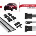 Chevrolet Equinox 2018-2024 Arası ile Uyumlu FLY Model Ara Atkı Tavan Barı Gri 2 Adet