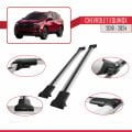Chevrolet Equinox 2018-2024 Arası ile Uyumlu FLY Model Ara Atkı Tavan Barı Gri 2 Adet