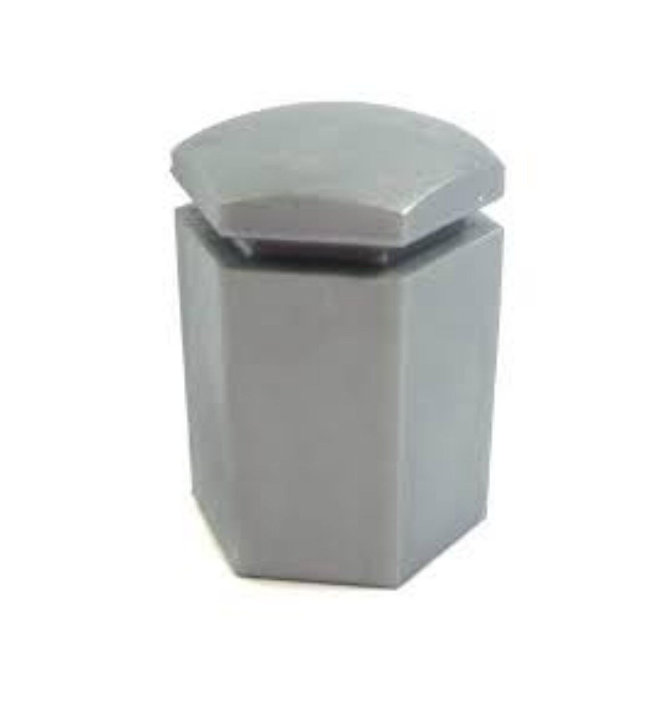 Opel Corsa C Astra G Zafira Metalik Gri 17X32 mm Bijon Kapağı
