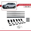 Mercedes GLE Class 3 (W166) 2015-2018 Arası ile Uyumlu BASIC Model Ara Atkı Tavan Barı Gri 3 Adet