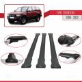 Opel Frontera 1992-1998 Arası ile Uyumlu FLY Model Ara Atkı Tavan Barı Siyah 3 Adet