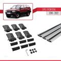 Opel Frontera 1992-1998 Arası ile Uyumlu FLY Model Ara Atkı Tavan Barı Gri 3 Adet