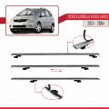 Toyota Corolla Verso (E120) 2001-2004 Arası ile Uyumlu BASIC Model Ara Atkı Tavan Barı Gri 2 Adet