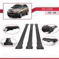 Opel Antara 2007-2016 Arası ile Uyumlu FLY Model Ara Atkı Tavan Barı Siyah 3 Adet