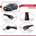 Skoda Octavia 2 (1Z) 2004-2013 Arası ile Uyumlu ACE-1 Ara Atkı Tavan Barı Siyah 2 Adet